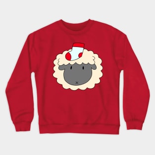 Sock Sheep Face Crewneck Sweatshirt